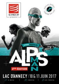 ALPSMAN Xtrême Triathlon. Le samedi 10 juin 2017 à saint jorioz. Haute-Savoie.  05H30